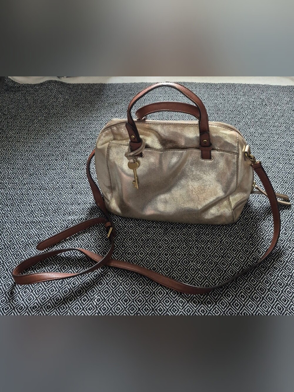 Fossil Gold Purse AS IS